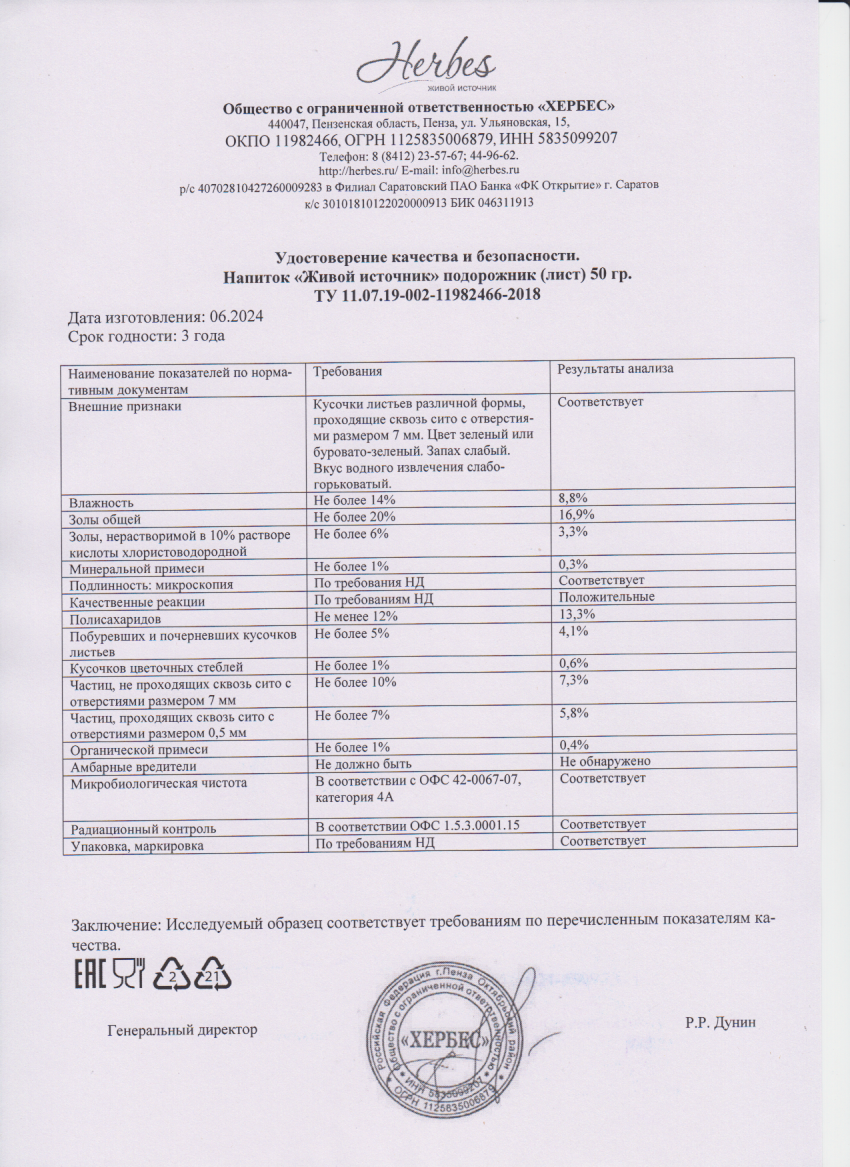 Паспорт №062024